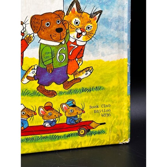 Vtg Richard Scarry’s Best Counting Book Ever Oversized 1975 Book Club Edition HC - Picture 3 of 14